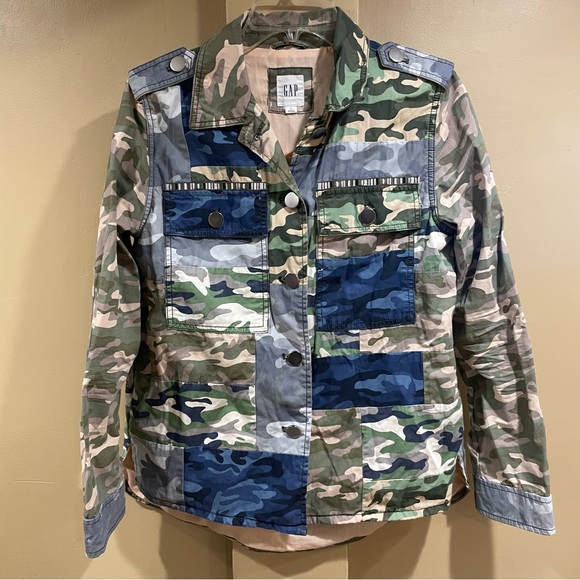 GAP Jackets & Blazers - GAP Camouflage Jacket